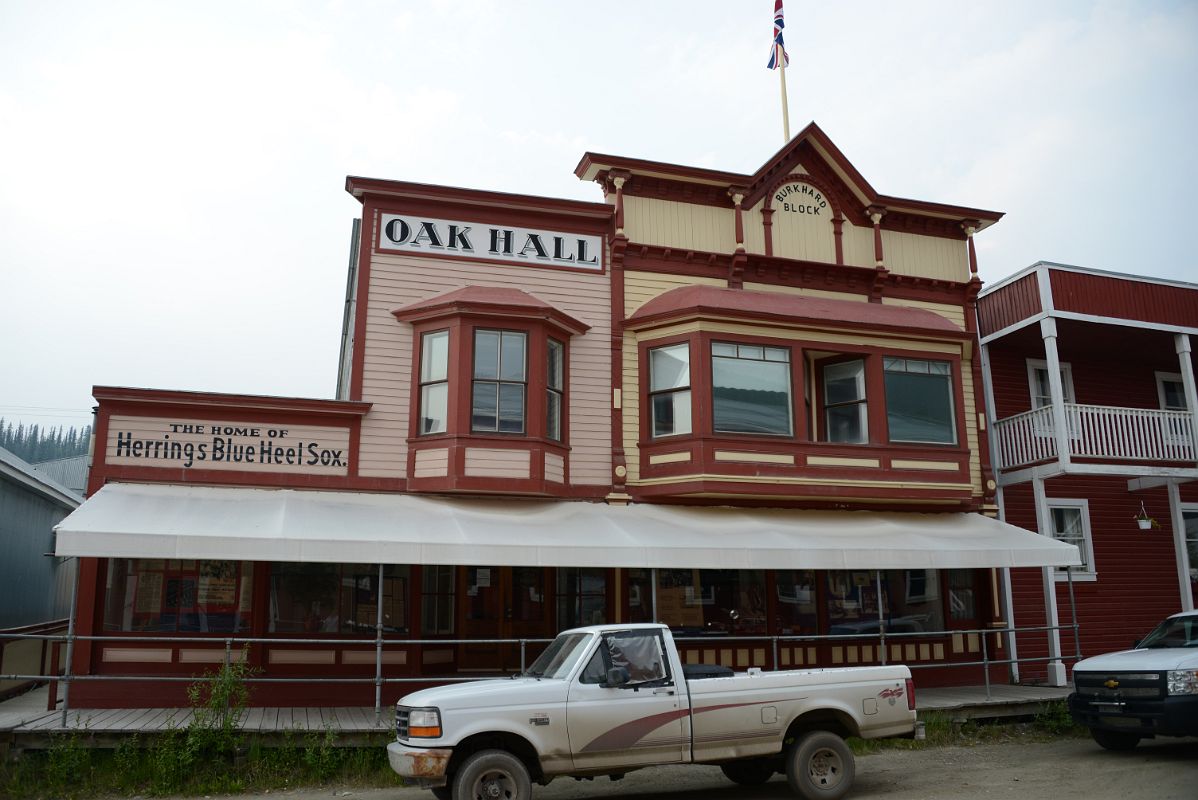 24 The Oak Hall Building Was Originally Constructed In 1902 In Dawson City Yukon